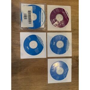 Dell Reinstallation CD Lot Windows XP Home SP1 Roxio ResourceCD Drivers 5 Discs
